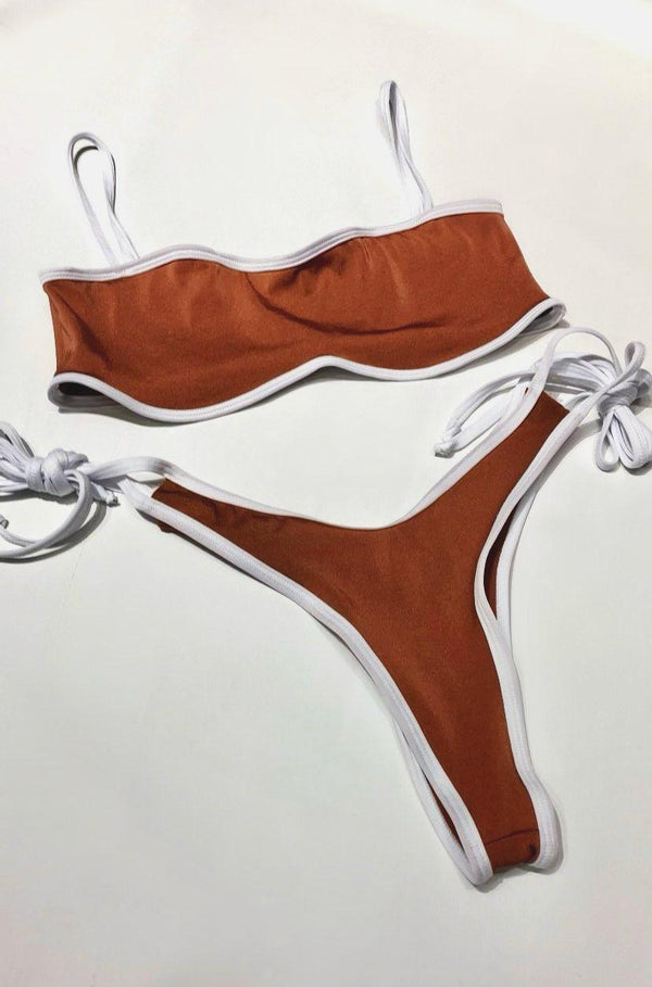 BIKINI LÍNEAS TERRACOTA